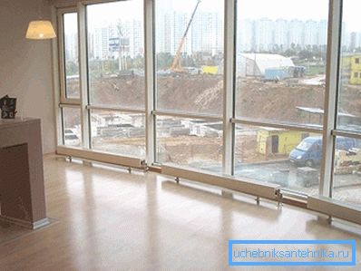 Плинтусные канвектары