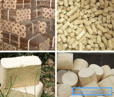 Па форме прэсаваныя пілавінне для ацяплення могуць выглядаць па-рознаму Па форме прэсаваныя пілавінне для ацяплення могуць выглядаць па-рознаму