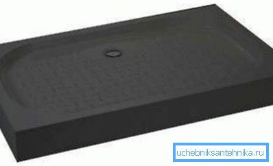 Паддон 120x80 см з кампазіта