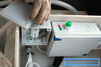 1159 Падключэнне электрычнага кабеля да Сэптык Топас