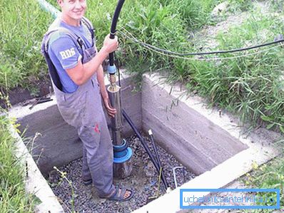 Пасля прачысткі свідравіны помпа взвращается на сваё месца Пасля прачысткі свідравіны помпа взвращается на сваё месца