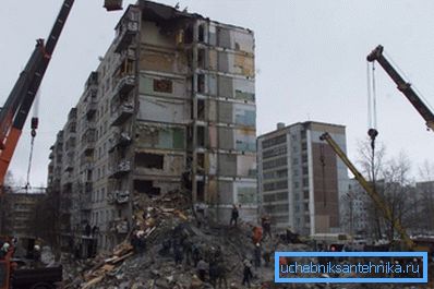 Наступствы выбуху бытавога газу. Наступствы выбуху бытавога газу.