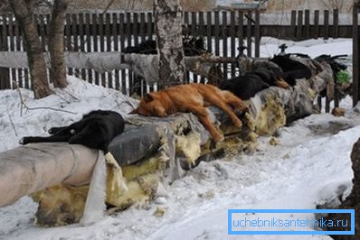 Страты энергіі пры няякаснай ізаляцыі цеплатрас могуць быць каласальнымі
