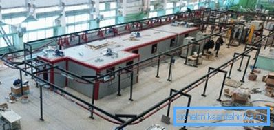 Струменевай лінія для афарбоўкі радыятараў ў Залатавусце Струменевай лінія для афарбоўкі радыятараў ў Залатавусце