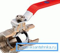 Пры рэдкім выкарыстанні шар прыкіпае, і кран прыходзіць у непрыдатнасць