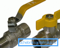 Прыклады шаравых газавых кранаў з рознымі дзяржальнямі і рэзьбавыя злучэннямі Прыклады шаравых газавых кранаў з рознымі дзяржальнямі і рэзьбавыя злучэннямі