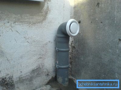 Прытокавая труба натуральнай вентыляцыі Прытокавая труба натуральнай вентыляцыі