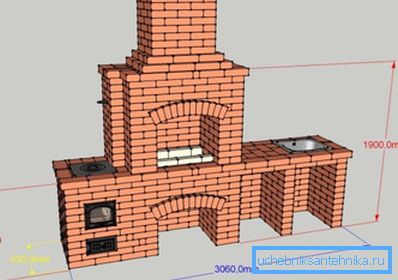 Праект уключае ўстаноўку мыйкі на цагляны мур Праект уключае ўстаноўку мыйкі на цагляны мур