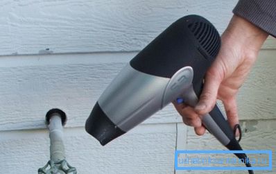 Праграванне трубы халоднага водазабеспячэння прамысловым фенам Праграванне трубы халоднага водазабеспячэння прамысловым фенам