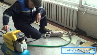 Прамыванне радыятара ацяплення