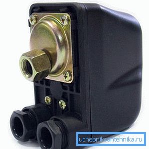 Найпростае рэле ціску вады Найпростае рэле ціску вады