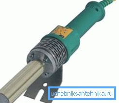 Прамалінейны паяльнік для труб