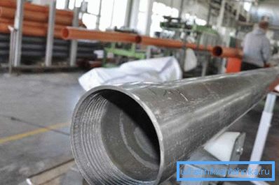 ПВХ труба з унутранай разьбой для калодзежаў