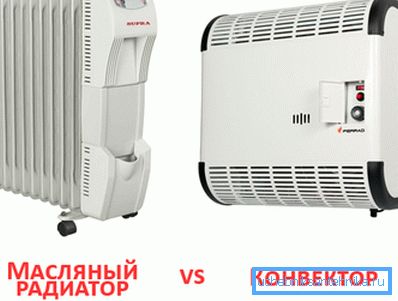 Радыятары і канвектары адрозніваюцца па прынцыпе функцыянавання