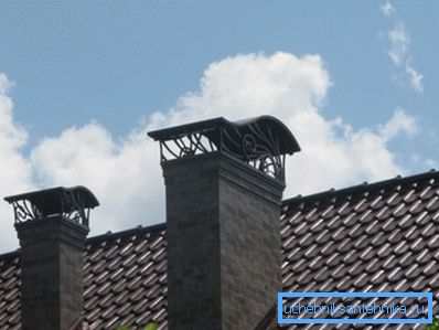 Размяшчэння вываду на паверхні даху Размяшчэння вываду на паверхні даху