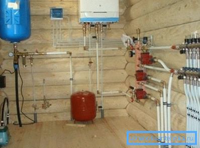 Разводка вадаправодных труб у лазні Разводка вадаправодных труб у лазні