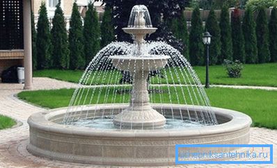 садовы фантан