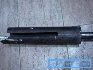 Самаробны свідар-лыжка без накіроўвалай спіралі Самаробны свідар-лыжка без накіроўвалай спіралі