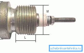 штуцэр электранагравальніка штуцэр электранагравальніка
