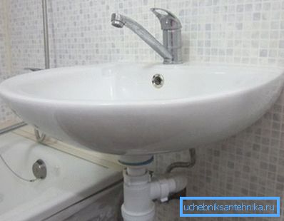 Сіфон з рукамыйніцай