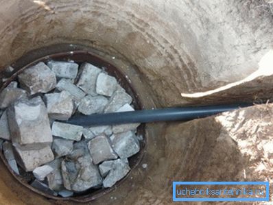 Пласт дрэнажу ў сліве Пласт дрэнажу ў сліве