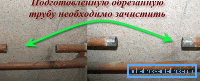 Здымаем фаску і зачышчаем. Здымаем фаску і зачышчаем.