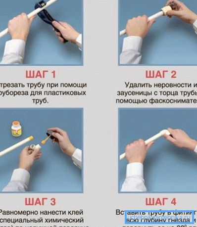Злучаем з дапамогай клею
