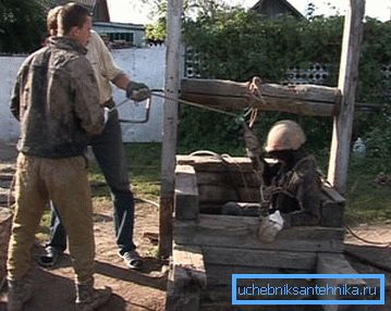 Спуск чалавека для правядзення работ. Спуск чалавека для правядзення работ.
