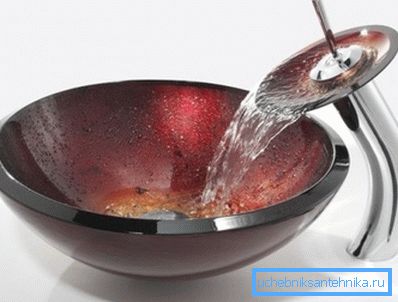 Шкляная чаша.