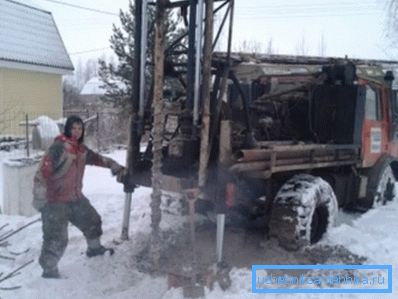 Будаўніцтва свідравіны на дачы Будаўніцтва свідравіны на дачы
