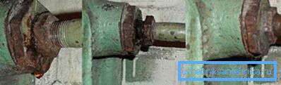 Стык труб і батарэі прасцей за ўсё разабраць, наматаць новы ўшчыльняльнік і сабраць зноўку Стык труб і батарэі прасцей за ўсё разабраць, наматаць новы ўшчыльняльнік і сабраць зноўку