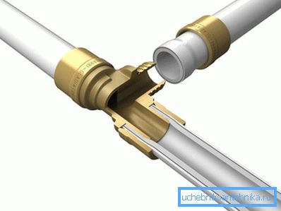 Стыкоўка PEX труб Стыкоўка PEX труб