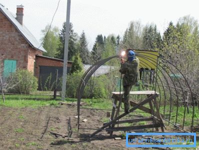 Зварка непереносной канструкцыі Зварка непереносной канструкцыі