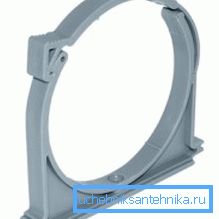 Такі выраб выкарыстоўваецца для мацавання ніткі каналізацыі да сцяны з мінімальным прасветам.