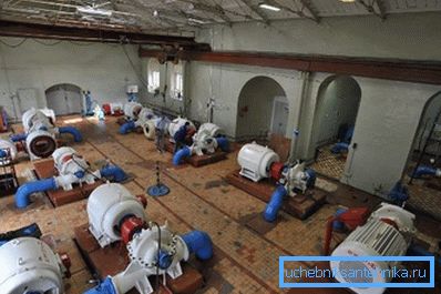 Цэнтралізаваная помпавая станцыя ў Самары.
