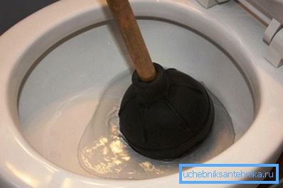 Выдаляем ваду пры дапамозе вантуза. Выдаляем ваду пры дапамозе вантуза.