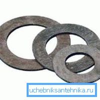 Ўшчыльняльнікі маюць розныя памеры. Ўшчыльняльнікі маюць розныя памеры.