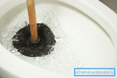 2753 Ліквідацыю засора вантузам