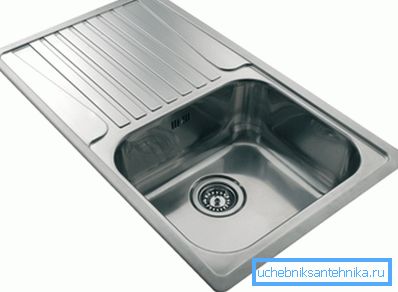 Вузкая мыйка для кухні з крылом займае вельмі вялікая прастора Вузкая мыйка для кухні з крылом займае вельмі вялікая прастора