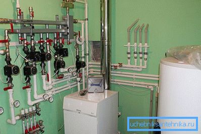 У гэтай кацельні на кожнай галінцы усталяваны цыркуляцыйны помпа