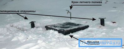 Выгляд кесона зімой Выгляд кесона зімой