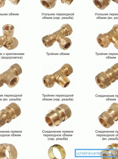 Уважлівае падбірайце фітынгі, бо ад гэтага шмат у чым будзе залежаць поспех усёй аперацыі
