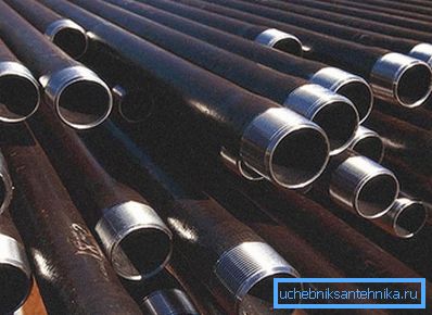Вадагазаправодныя трубы з разьбой Вадагазаправодныя трубы з разьбой