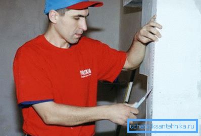 Выраўноўванне кута пад афарбоўку Выраўноўванне кута пад афарбоўку