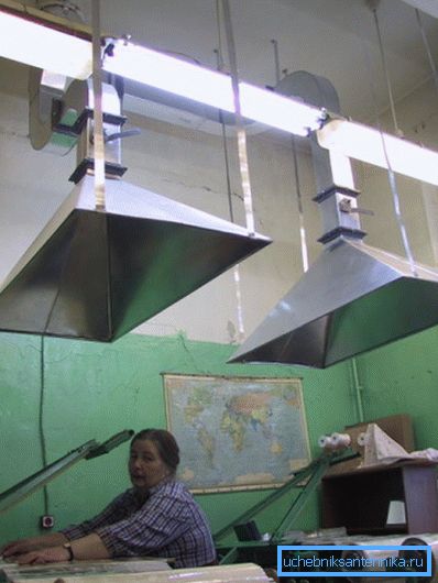 выцяжныя парасоны