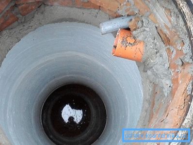 Выснову труб ва ўнутраны калодзеж Выснову труб ва ўнутраны калодзеж