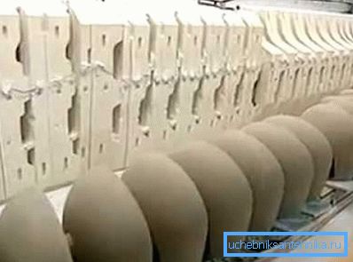 Нарыхтоўкі для вытворчасці ракавін Нарыхтоўкі для вытворчасці ракавін