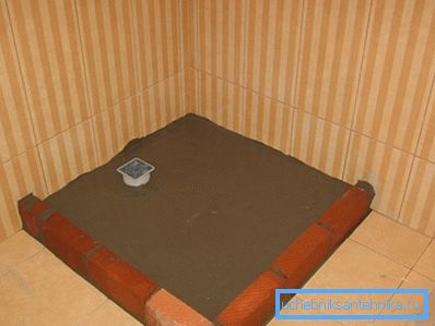 Заліты бетонам паддон Заліты бетонам паддон