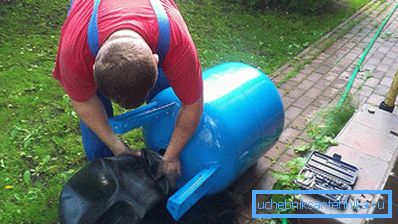 Замена грушы гідраакумулятара Замена грушы гідраакумулятара