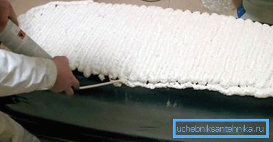 Запенивание ванны